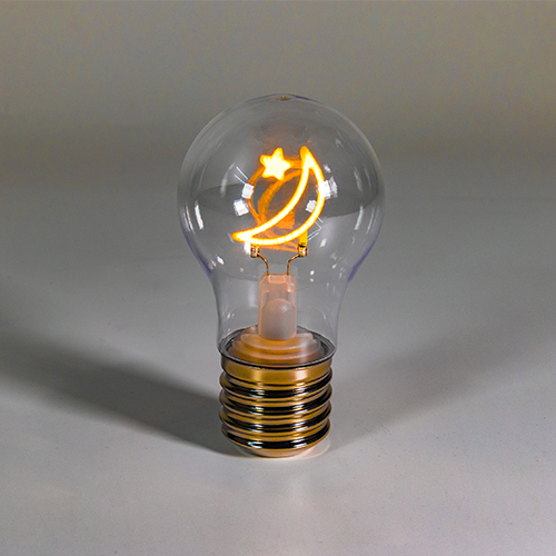 Chargeable filament lamp