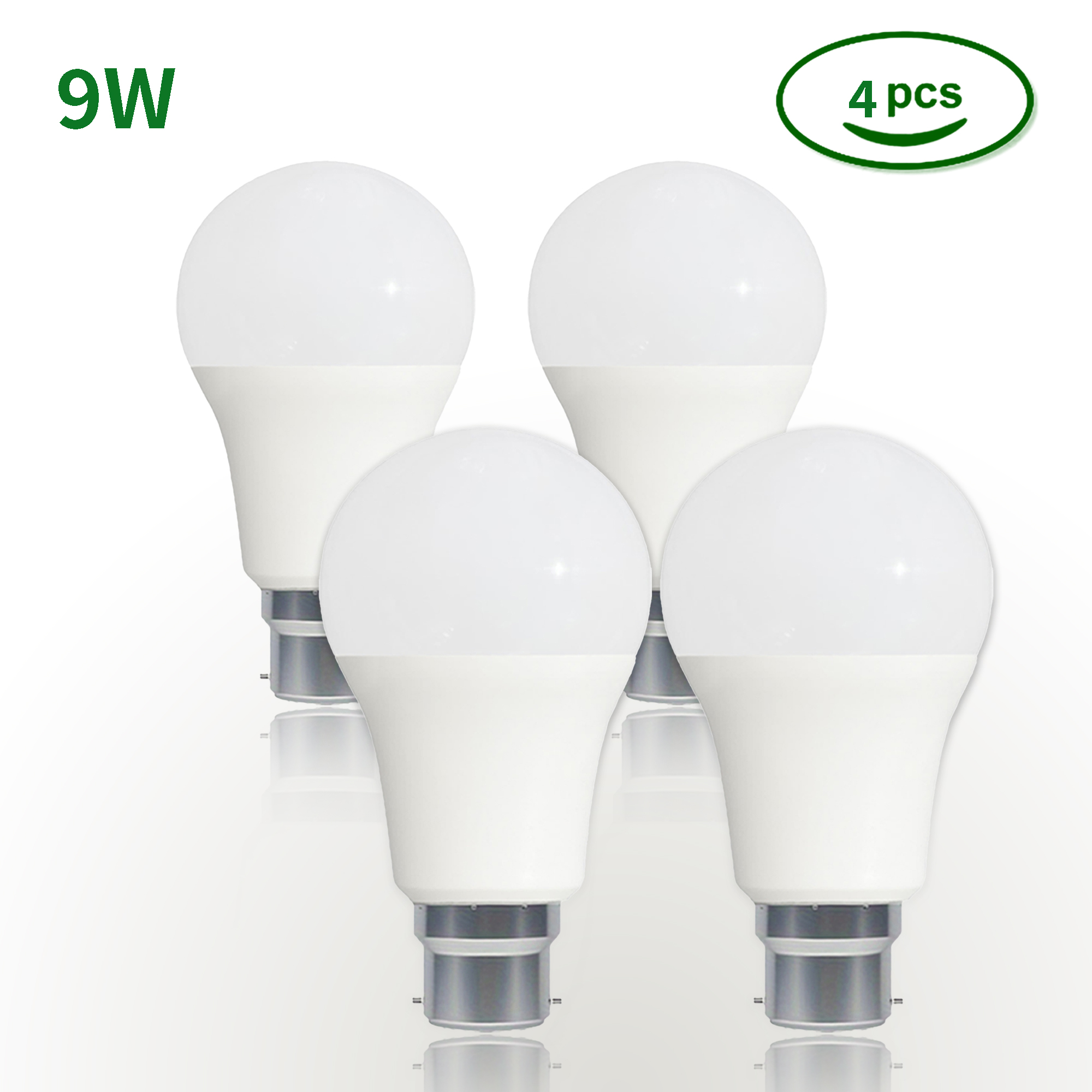 A60-9W B22 LED Bulb AC220-240V with CE-SGS